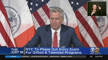 NYC To Phase Out Entry Exam For Gifted And Talented Programs