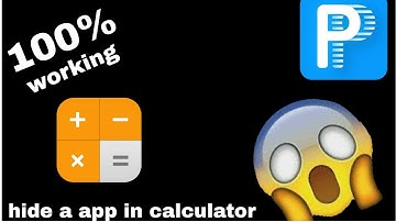 Hide your android app in calculator without root your smartphone