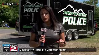 Missing Webb teen found Wednesday