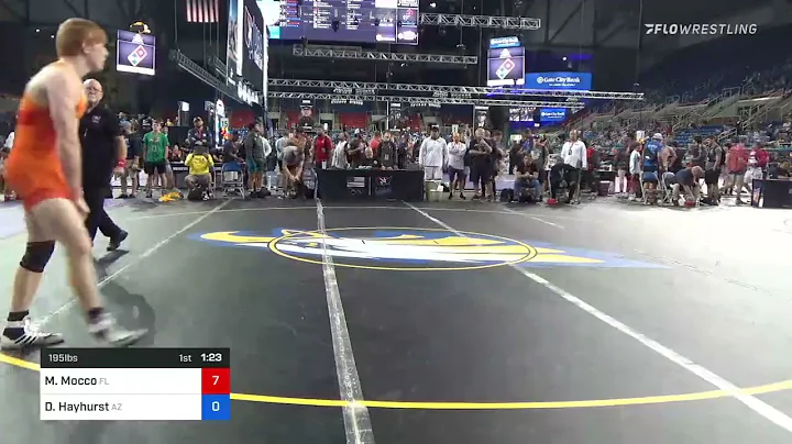 195 Lbs Round Of 32 - Michael Mocco, Florida Vs Dy...