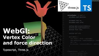 Famous WebGl: Vertex Color and force direction Profile