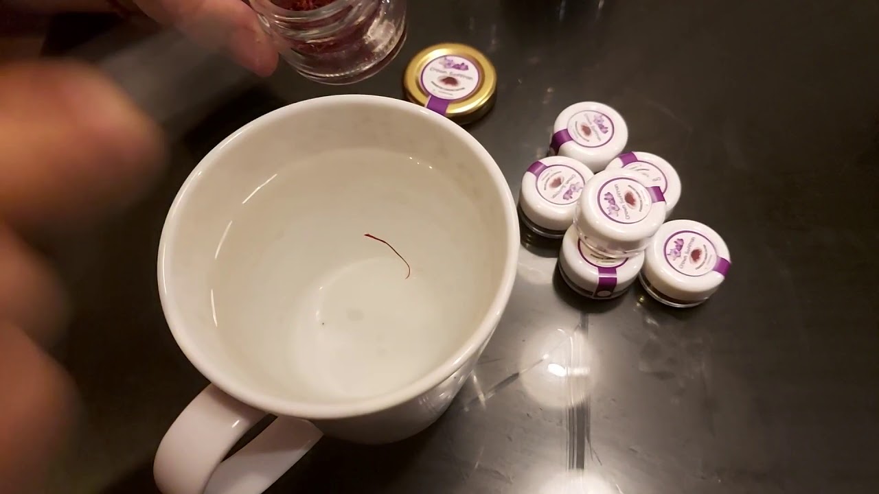 Cara buat Saffron Tea #saffron #saffrontea 
