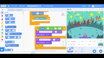 How To Make Rocket Lander Game In Scratch | Scratch Tutorial