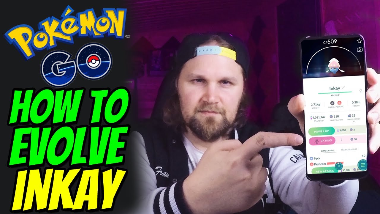 How to Evolve INKAY to MALAMAR in Pokemon GO