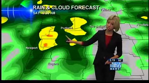 5PM Weather Forecast September 26, 2013
