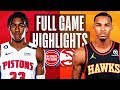 Game Recap: Hawks 130, Pistons 105