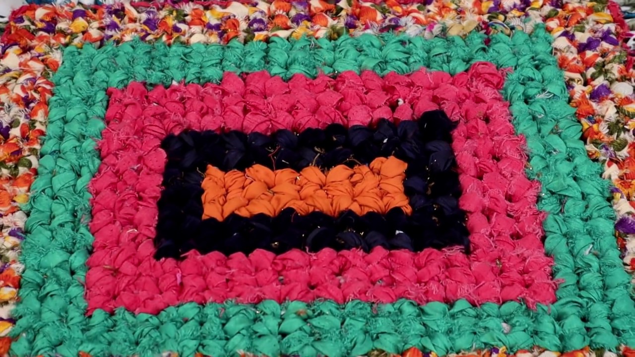 Old Clothes !!! DIY Doormat Idea !!! Best Out of Waste YouTube