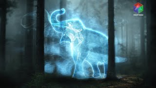 Photoshop : The PATRONUS Effect from Harry Potter in Hindi