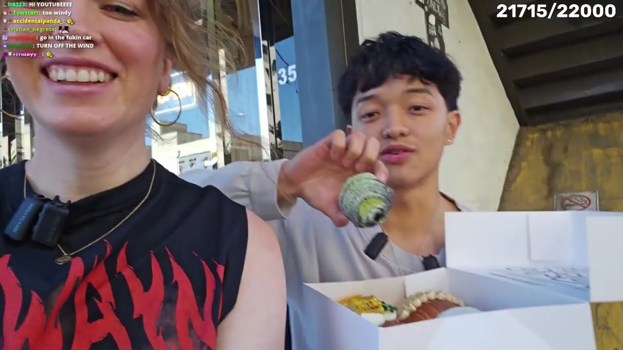 JasonTheWeen SALT BREAD MUCKBANG WITH QTCinderella!