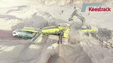 The Giant K8 Scalper - 4 way split screening Limestone ,Rajasthan ,India