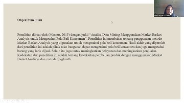 DATA MINING TERHADAP MENGGUNAKAN METODE ASOSIASI DENGAN FP-GROWTH