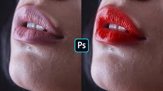 Create Realistic Lipstick in Photoshop - Photoshop Tutorial Pixel Perfect...