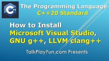 000 - (SETUP) Install Microsoft Visual Studio, GNU g++, clang++, Intel TBB