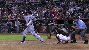 SD@ARI: Alonso grounds a single to plate Quentin