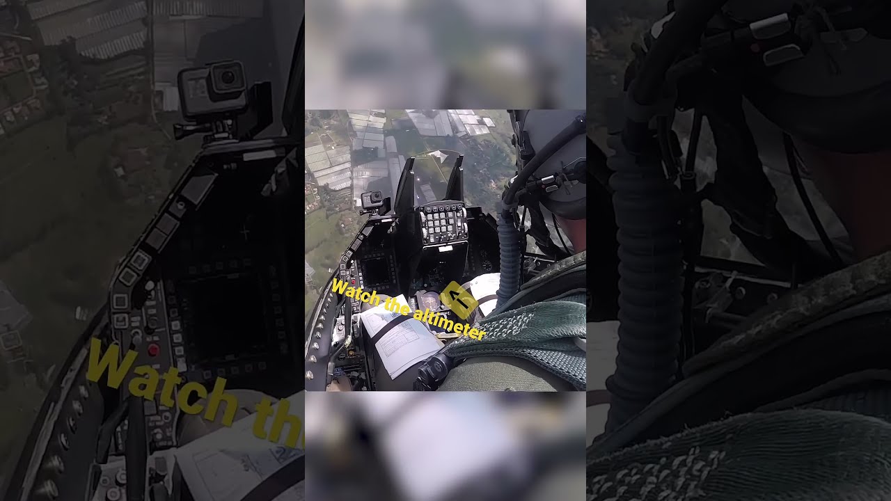 Diving In A Fighter Jet