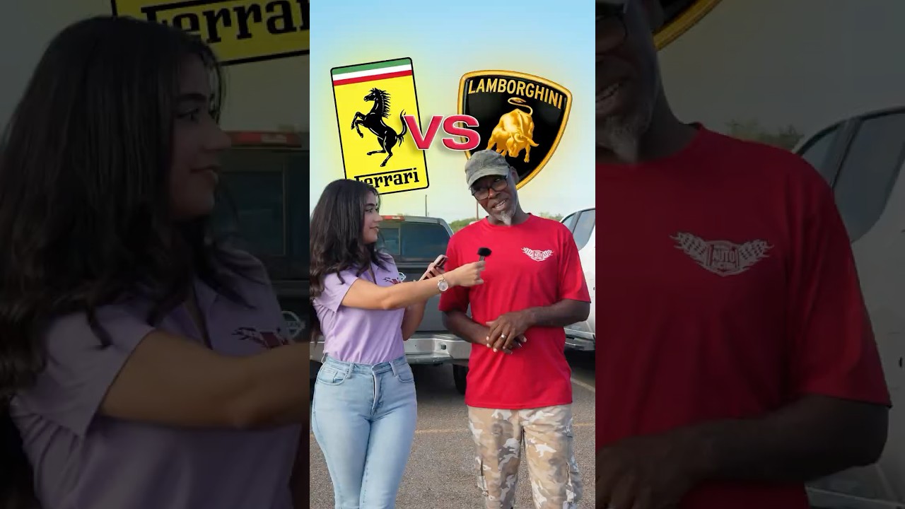 FERRARI OR LAMBORGHINI ?