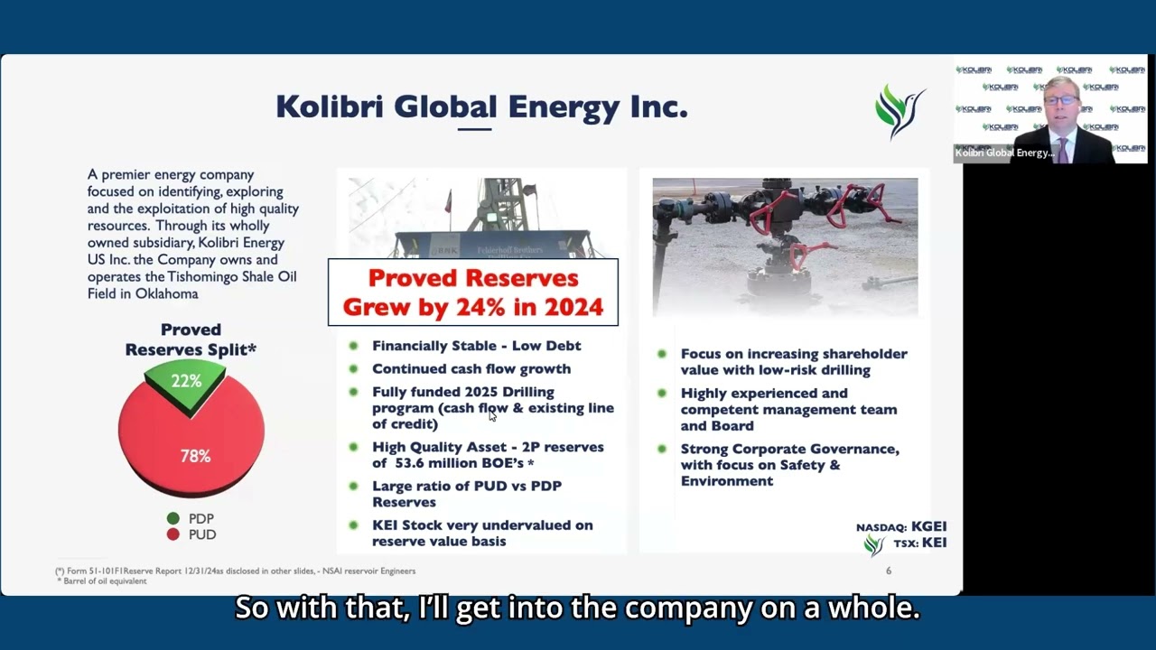 Featured Company - Kolibri Global Energy Sidoti Conference