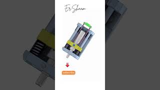 Quick Return Mechanism shorts solidworks || Engineering  mechanicalengineering automation