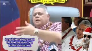 Aveese muamua Sailele ua leaga ai mea.