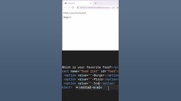 Dropdown in HTML😎| Web development #programming #webdevelopment #html