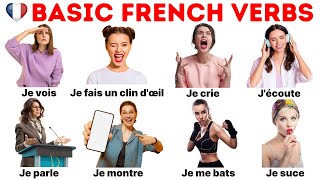 Learn French | Common French Verbs | French Action Verbs | Basic French Verbs | French Vocabulary