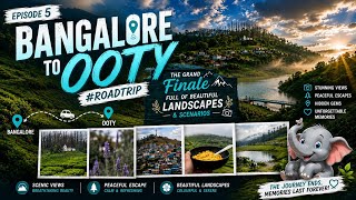 Bangalore to Ooty | Episode 5 | The Finale - Photography, Landscapes, Mountains, Mist & much more 🏞🌲