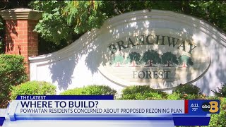 Powhatan residents raise concerns over proposed rezoning plan