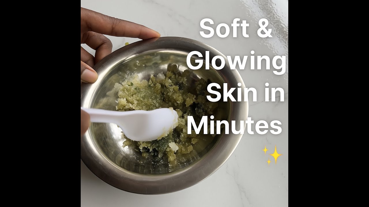 DIY 3 Ingredient Mint Scrub