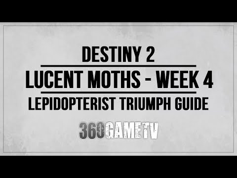 All Lucent Moth Locations Week 4 - Lepidopterist Triumph Guide / Solution / Tutorial - Destiny 2