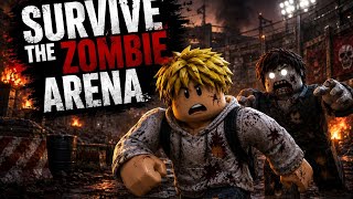 I played Survive the Zombie Arena for first time 🔥🔥#roblox #youtube #games  screenshot 3