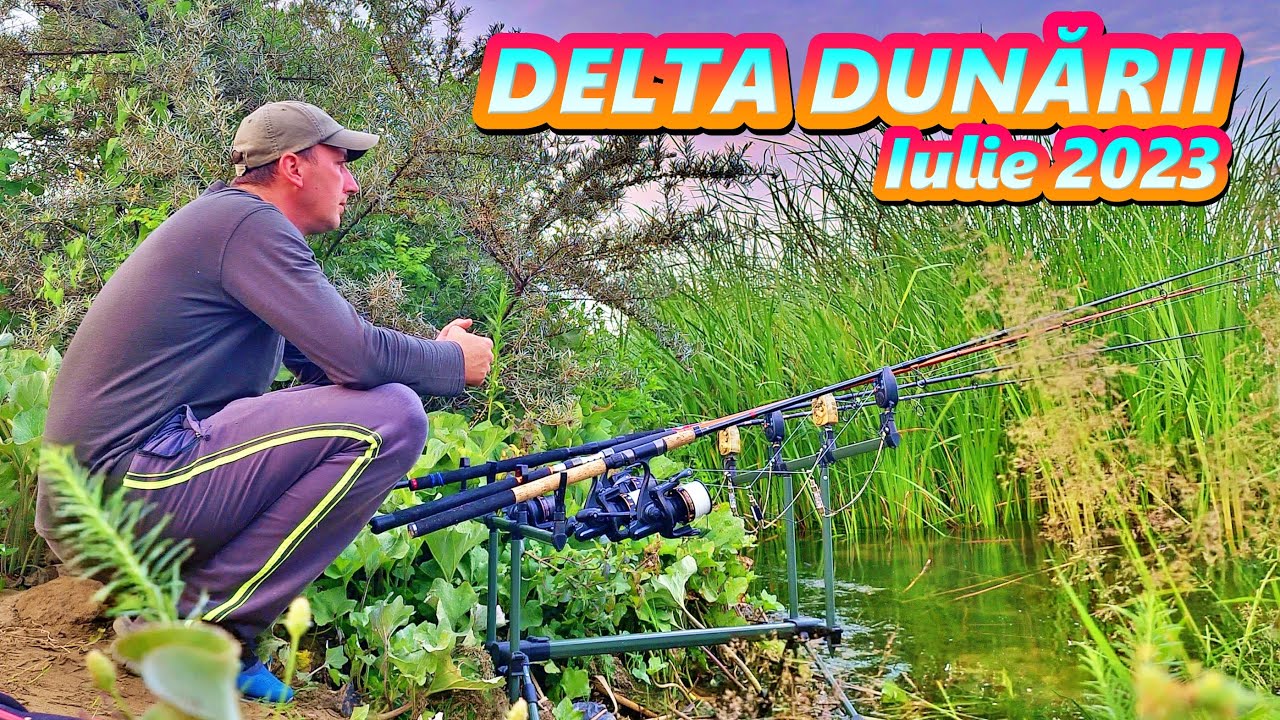 PESCUIT LA CRAP PE UN LAC ÎN DELTA DUNĂRII