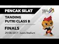 KL2017 29th SEA Games |  Pencak Silat (Tanding) - Putri Class B FINALS | 29/08/2017