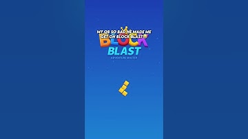 My QB So Bad He Made Me Get On Block Blast #blockblast #HungryStudio #blockblastlove