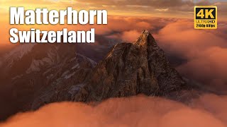 Fly over Matterhorn - Switzerland - 4K 60fps | Musical Showcase | Microsoft Flight Simulator screenshot 4