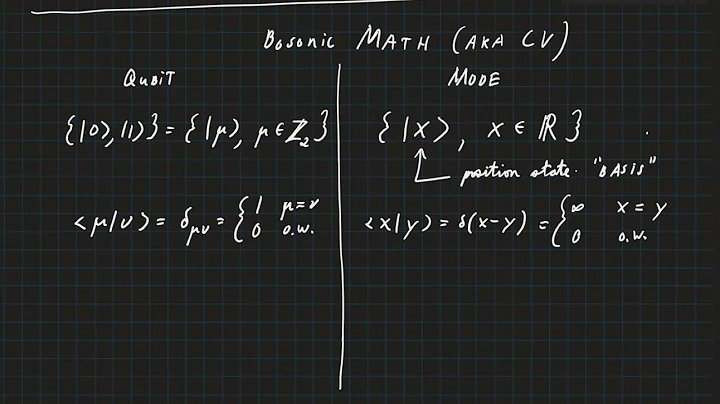 Victor Albert: Quantum Error Correction & Bosonic Coding - Bosonic stabilizer codes