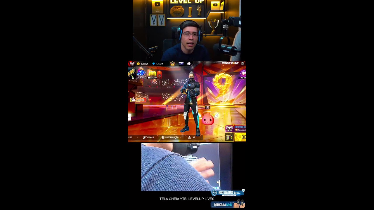 LIVE ON 💙 007 GAMING 🏆 ! RANK DESAFIANTE 💙 FREE FIRE MOBILE