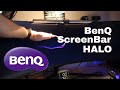 BenQ Screenbar Halo, Eye Protection &amp; Ambient Front &amp; Back Lighting For Your Setup