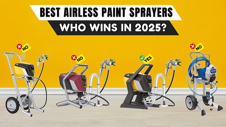 Best Airless Paint Sprayers 2025 [watch before you buy]