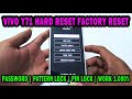 VIVO 1724 VIVO Y71 FACTORY RESET | HARD RESET | SCREEN LOCK | PATTERN LOCK | PIN LOCK | WORK