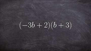 Multiplying Two Binomials - Math Tutorial