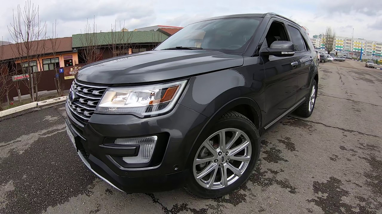 2018 Ford Explorer 3.5 (249) POV TEST DRIVE