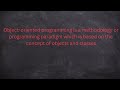 What is object oriented programming?#interview #preparation #oop #developer