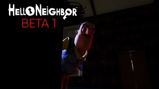 This beta is so glitchy and broken | Hello Neighbor BETA 1