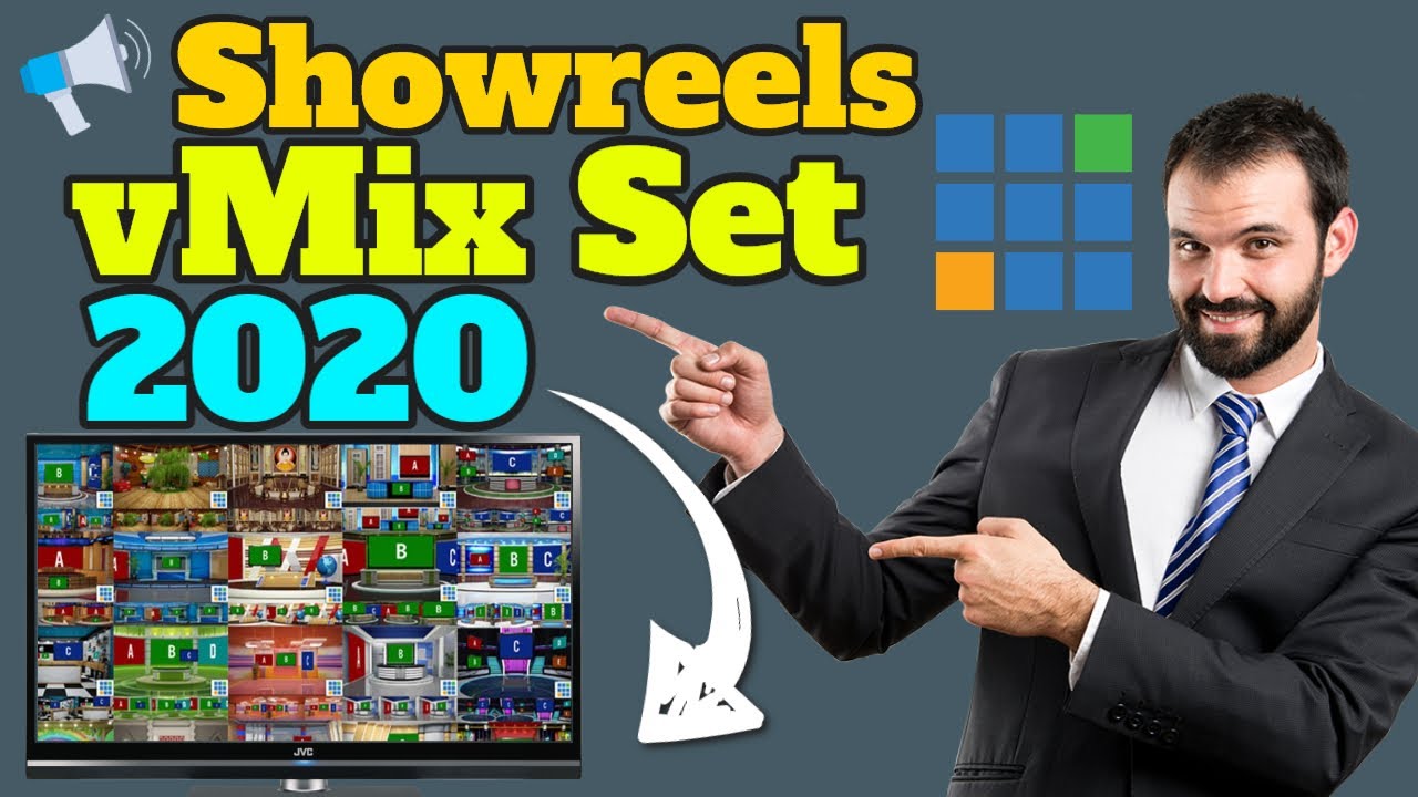 SHOWREELS - VMIX VIRTUAL SET PRO 2020
