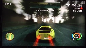 Need for Speed: The Run (Wii) - Challenges - Novice - Redwood Forest (Speed Run)
