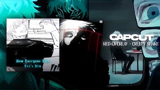 Celebrity CapCut Red Overlay Transition + Creepy Shake Tutorial Net Worth