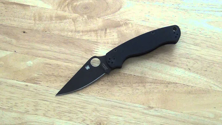 Lock Stick on Para-Military 2 & Spyderco Warranty Fail?