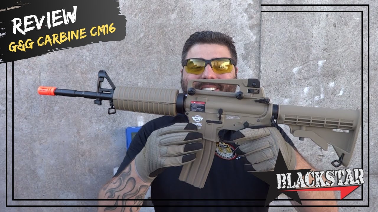 Review da AEG G&G CM16 Carbine Airsoft