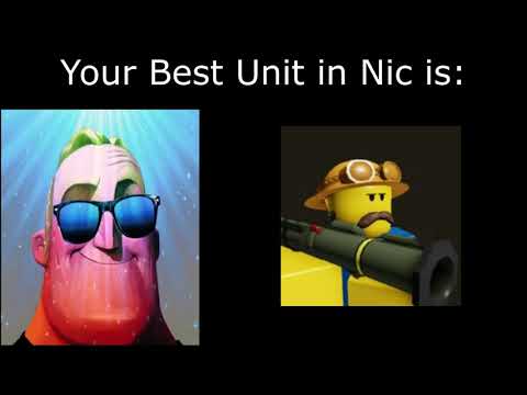 Mr Incredible becoming canny (Your best Unit in Noobs in Combat)
