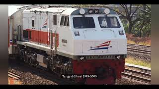 6 Types of Locomotives in Indonesia